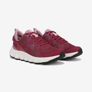 Ryka Women's Maroon and Pink Sneakers
